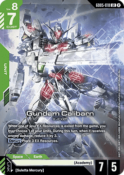 Gundam Calibarn (GD05-018) (V.1 - Legendary Rare)
