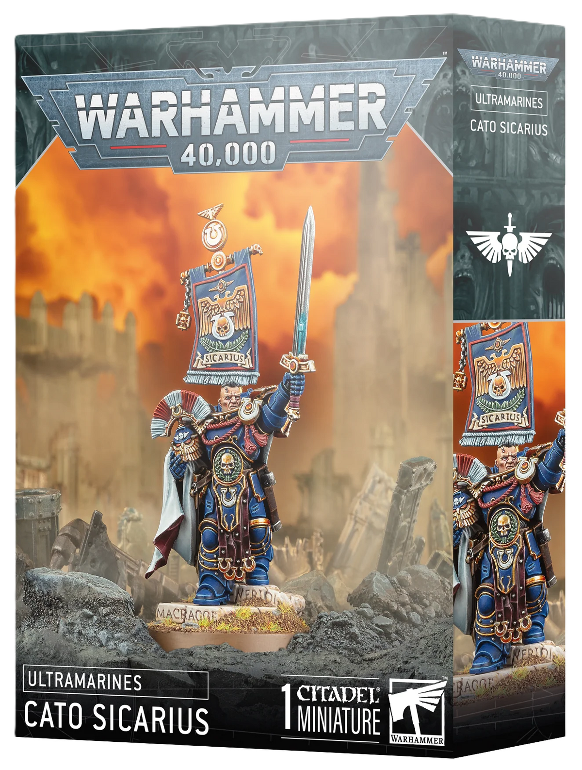 Games Workshop - Warhammer 40,000 - Ultramarines: Cato Sicarius
