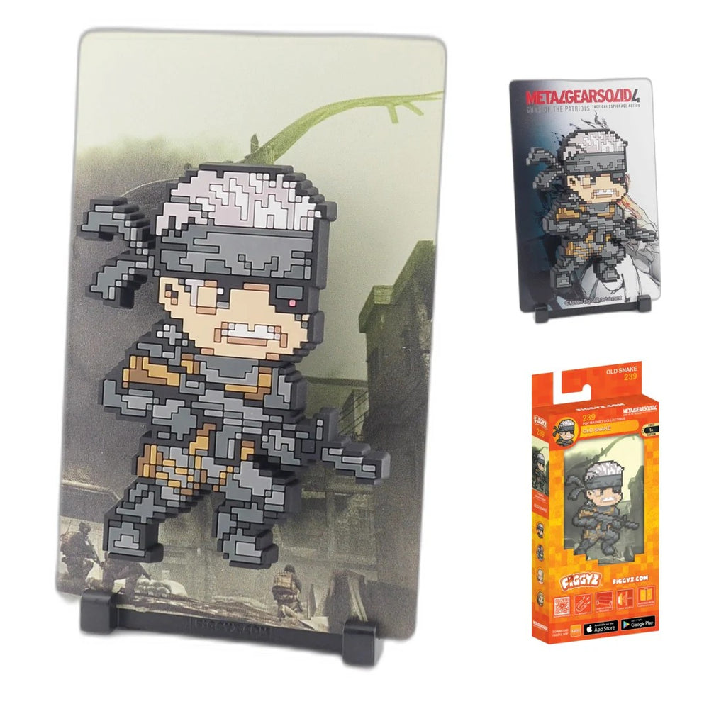 FiGGYZ Metal Gear Solid - Old Snake