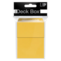 Ultra Pro - Solid Yellow Deck Box 80+