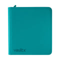Vault X - 12-Pocket Exo-Tec Zip Binder - Teal