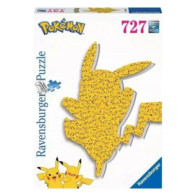 Pokemon - Pikachu Shaped 727 Piece Jigsaw Puzzle