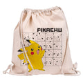 Pokemon Pikachu Draw String Canvas Eco Bag