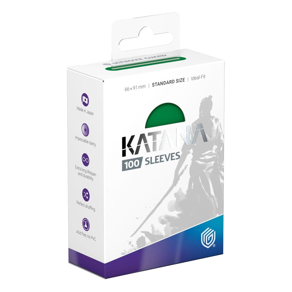 Ultimate Guard - Katana Sleeves Standard Size - Jade Garden (100 ct.)