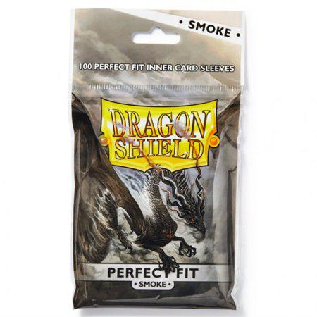Dragon Shield - Perfect Fit Standard Size Sleeves 100pk - Smoke