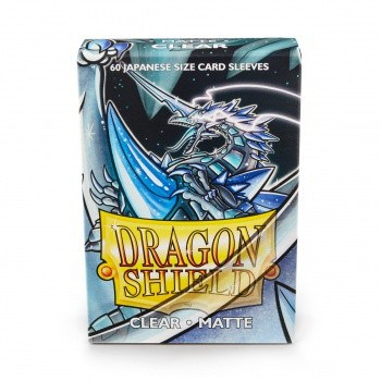 Dragon Shield - Matte Japanese Size Sleeves 60pk - Clear