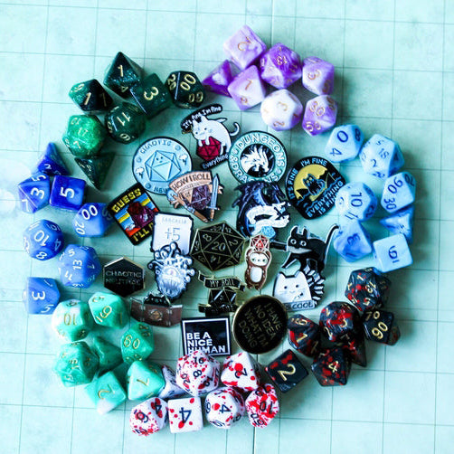 Mystery Dice Goblin - Mystery Dice & Pin Bag