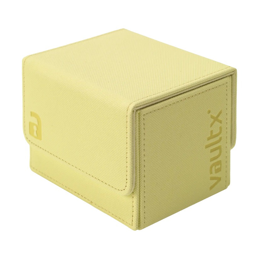 Vault X - Exo-Tec Sideloading Deck Box 100+ Pastel Yellow
