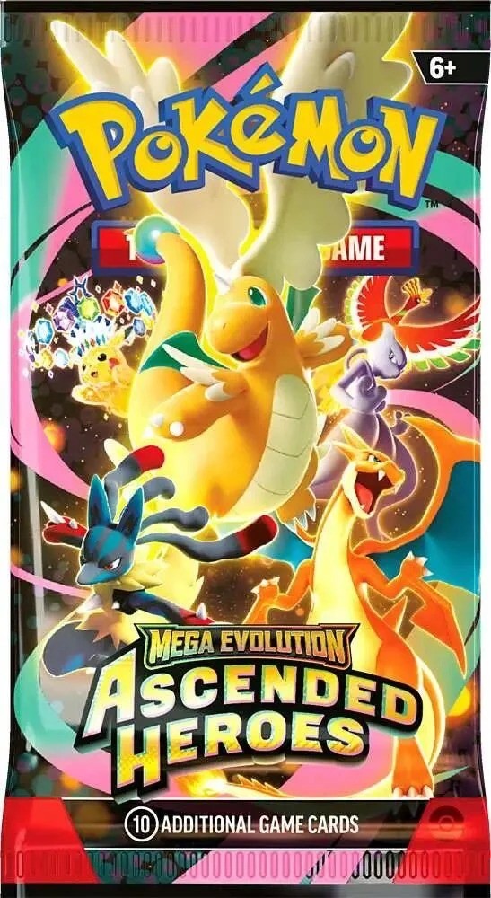 SH Pokemon TCG: Mega Evolution Ascended Heroes Booster Pack