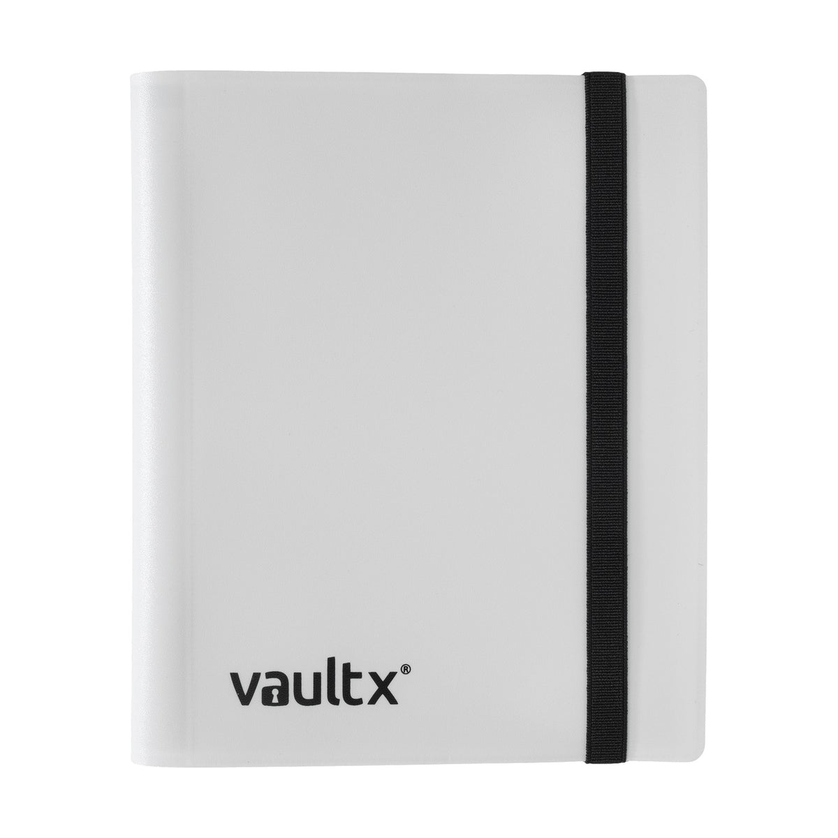 Vault X - 9-Pocket Strap Binder - White