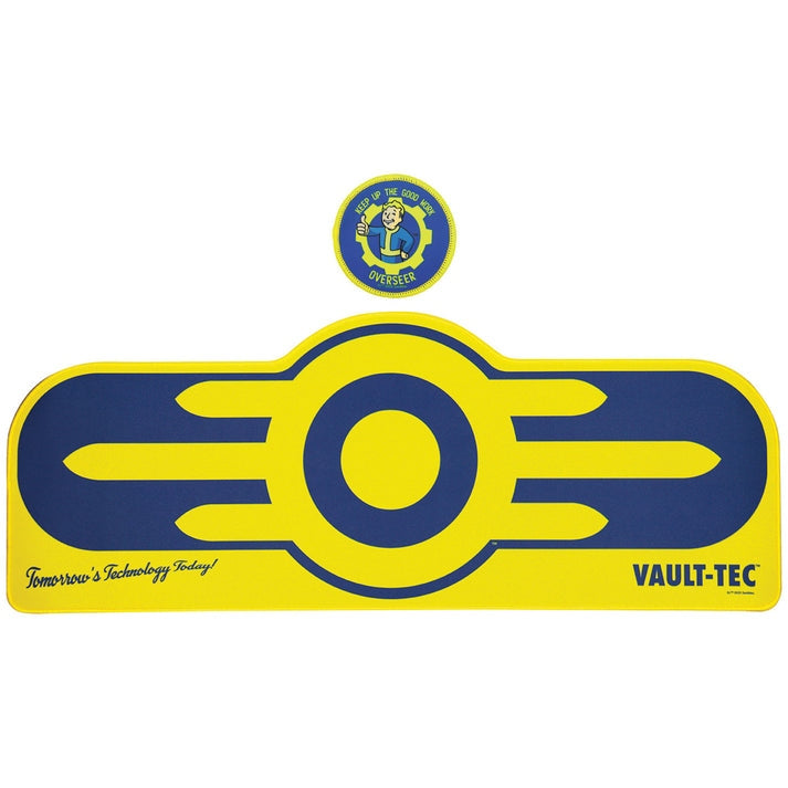 Fallout Vault-Tec XL Desk Pad and Coaster Set