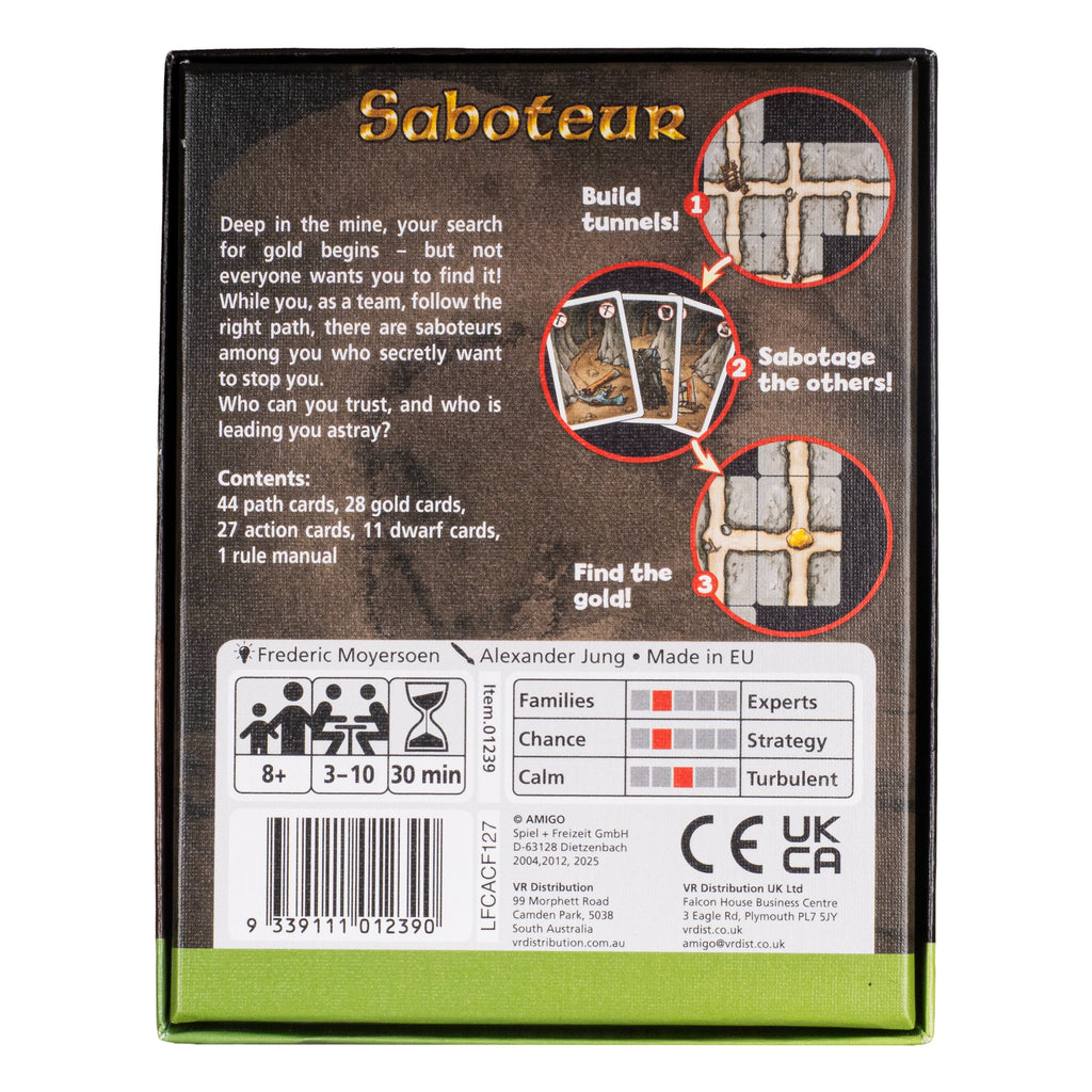 Saboteur Card Game