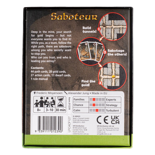 Saboteur Card Game