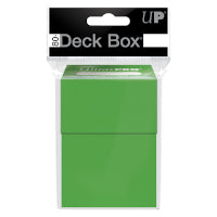 Ultra Pro - Solid Lime Green Deck Box 80+