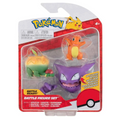 Pokemon - Battle Figure Set - Appletun, Haunter & Charmander