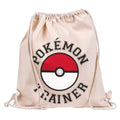 Pokemon Trainer Draw String Canvas Eco Bag