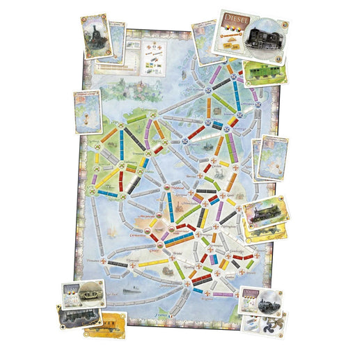 Ticket to Ride Map Collection: Volume 5 - United Kingdom & Pennsylvania