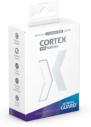 Ultimate Guard - Cortex Sleeves Standard Size - White Matte (100 ct.)