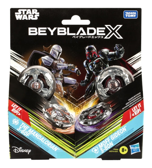 Beyblade X - The Mandalorian 3-60F vs. Moff Gideon 3-80N