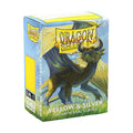 Dragon Shield - Dual Matte Standard Size Sleeves 100pk - Yellow & Silver