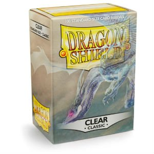 Dragon Shield - Classic Standard Size Sleeves 100pk - Clear