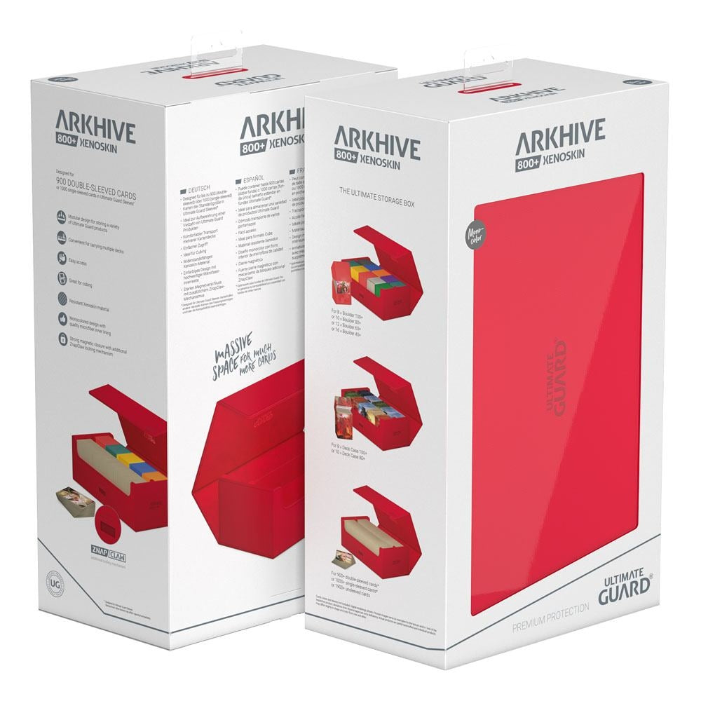 Ultimate Guard - Arkhive 800+ Xenoskin - Red