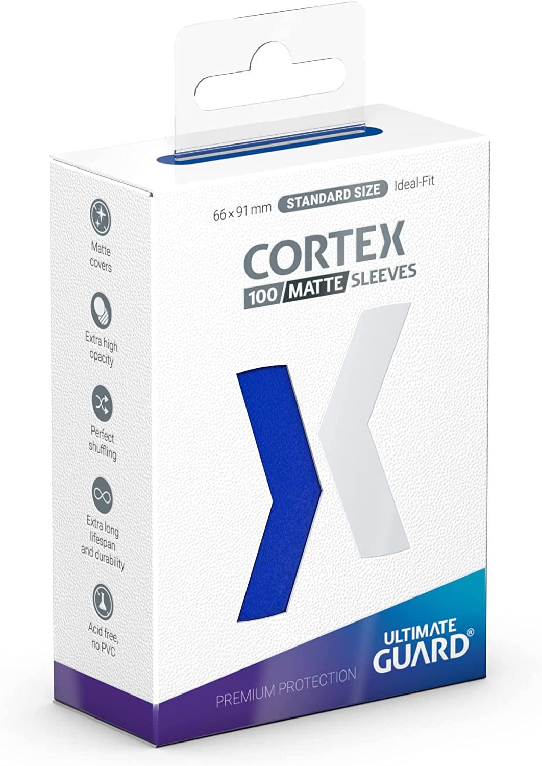 Ultimate Guard - Cortex Sleeves Standard Size - Blue Matte (100 ct.)
