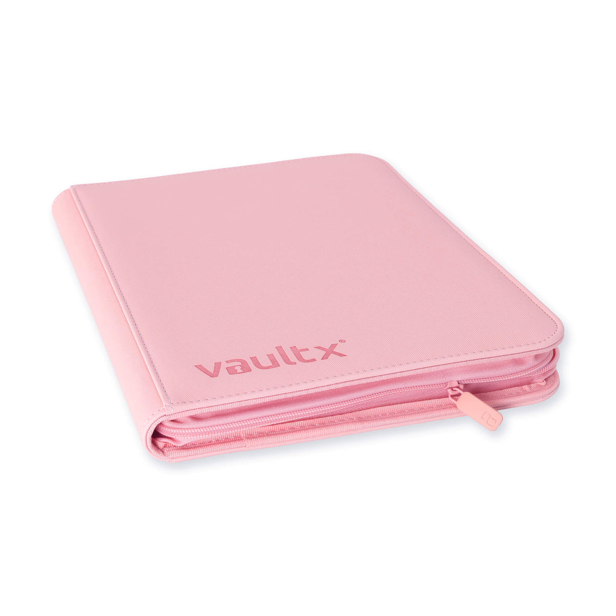 Vault X - 9-Pocket Exo-Tec Zip Binder - Just Pink