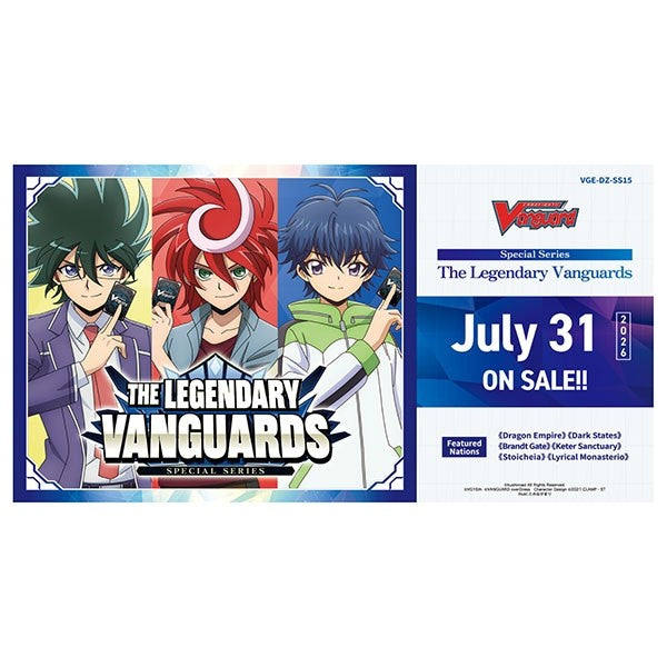 Cardfight!! Vanguard - Special Series 15th Anniversary The Legendary Vanguards Booster Pack