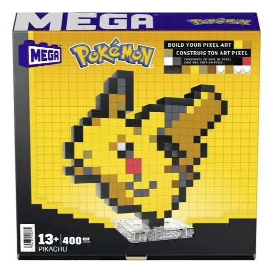 MEGA - Pokemon Pikachu Pixel Art