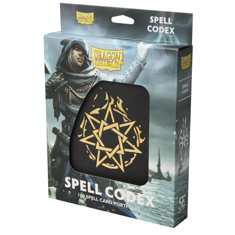 Dragon Shield - RPG Spell Codex - Iron Grey