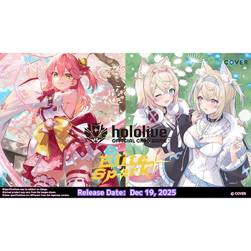 Hololive Offical Card Game - Elite Spark Booster Pack