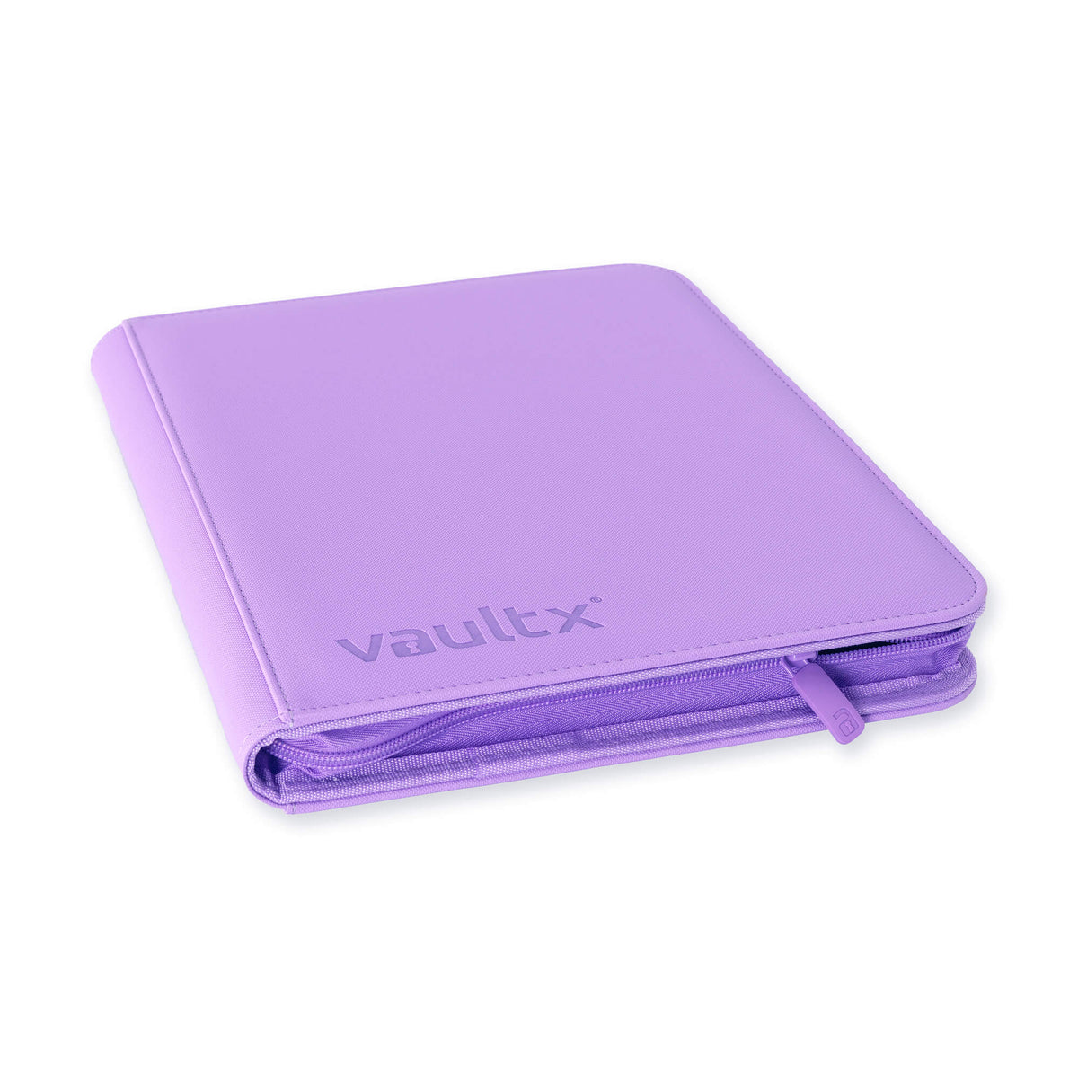 Vault X - 9-Pocket Exo-Tec Zip Binder - Just Purple
