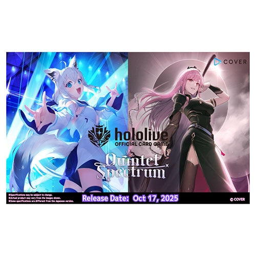 Hololive Offical Card Game - Quintet Spectrum Booster Pack