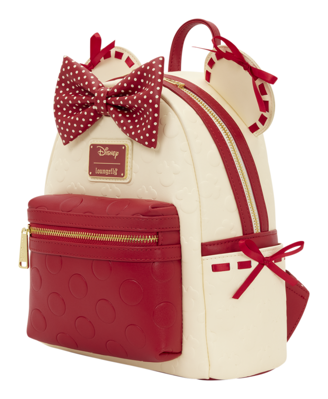 Loungefly - Minnie Rock The Dots Mini Backpack