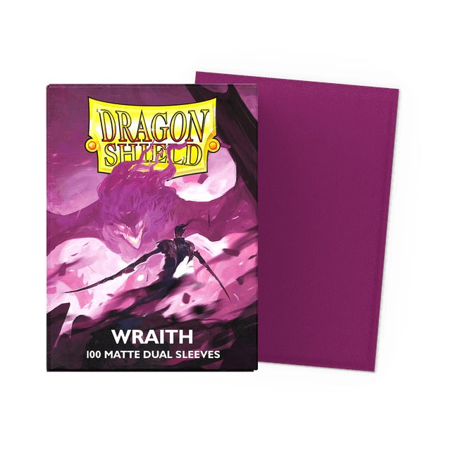 Dragon Shield - Dual Matte Standard Size Sleeves 100pk - Wraith