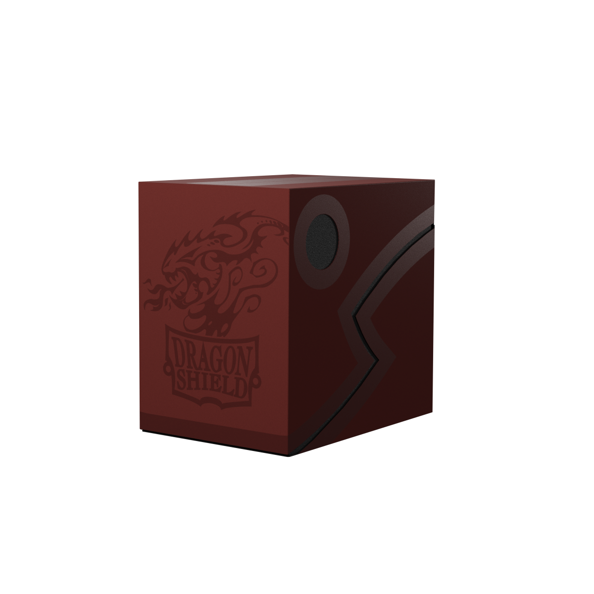 Dragon Shield - Double Deck Shell – Blood Red/Black