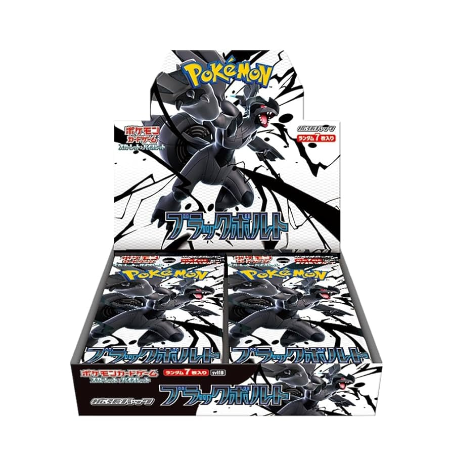 Japanese Pokemon TCG: Black Bolt Booster Box
