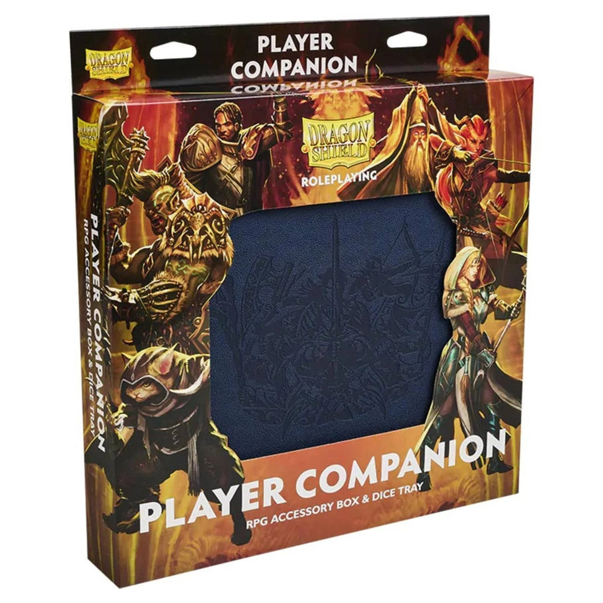 Dragon Shield - RPG Player Companion - Midnight Blue