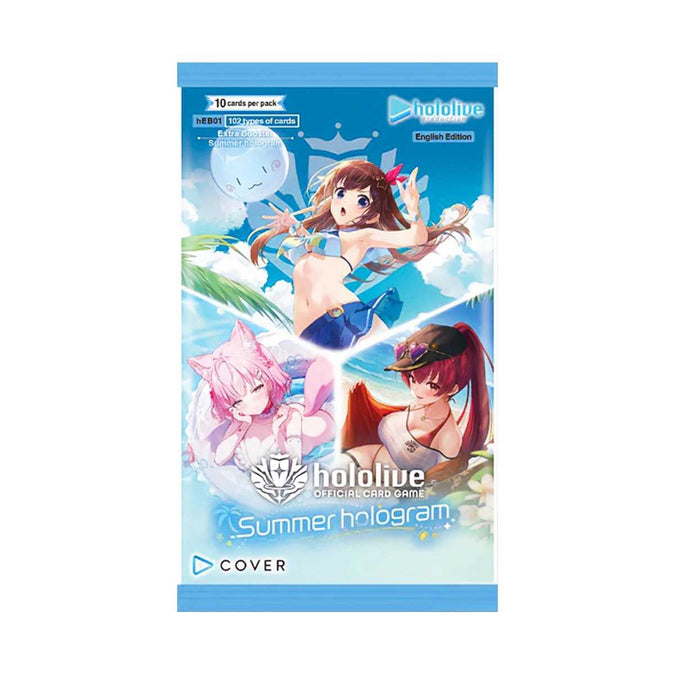 Hololive Offical Card Game - Summer Hologram Extra Booster Pack