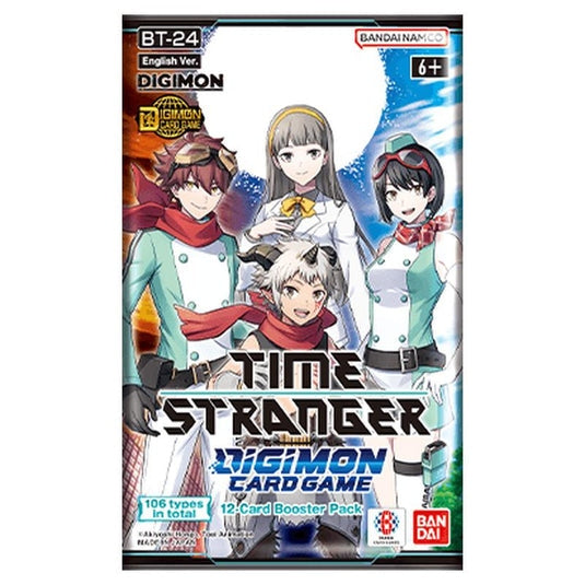 Digimon Card Game: Booster Pack - Time Stranger - (BT-24)
