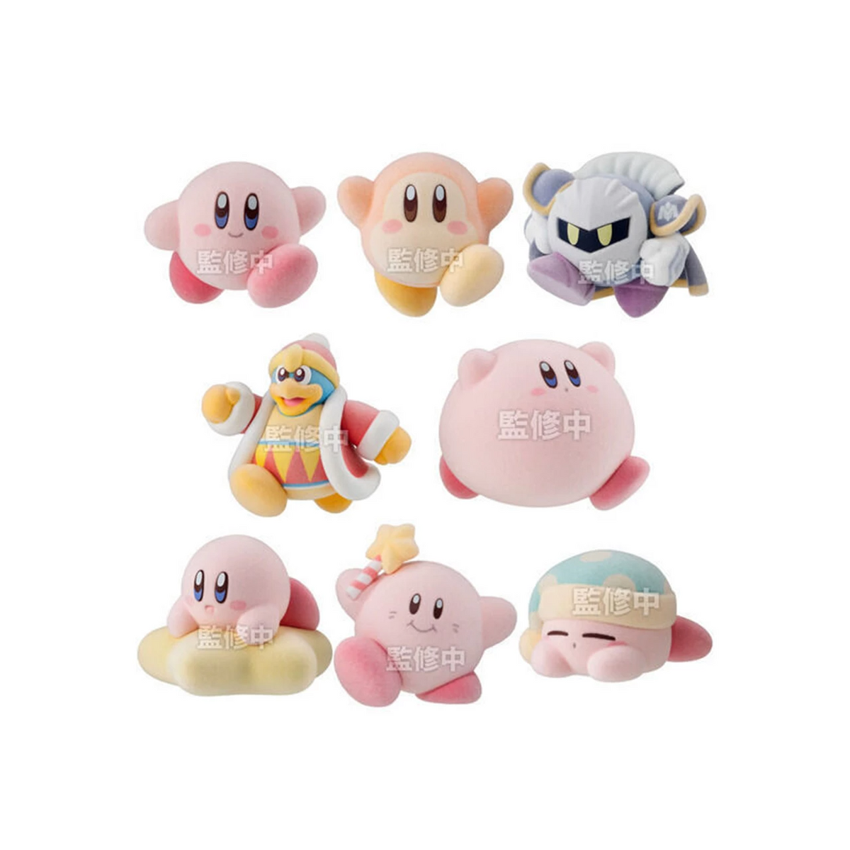 Kirby Flocked Doll