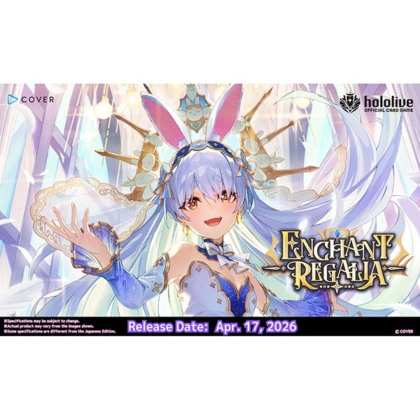 Hololive Offical Card Game - Enchant Regalia Booster Box
