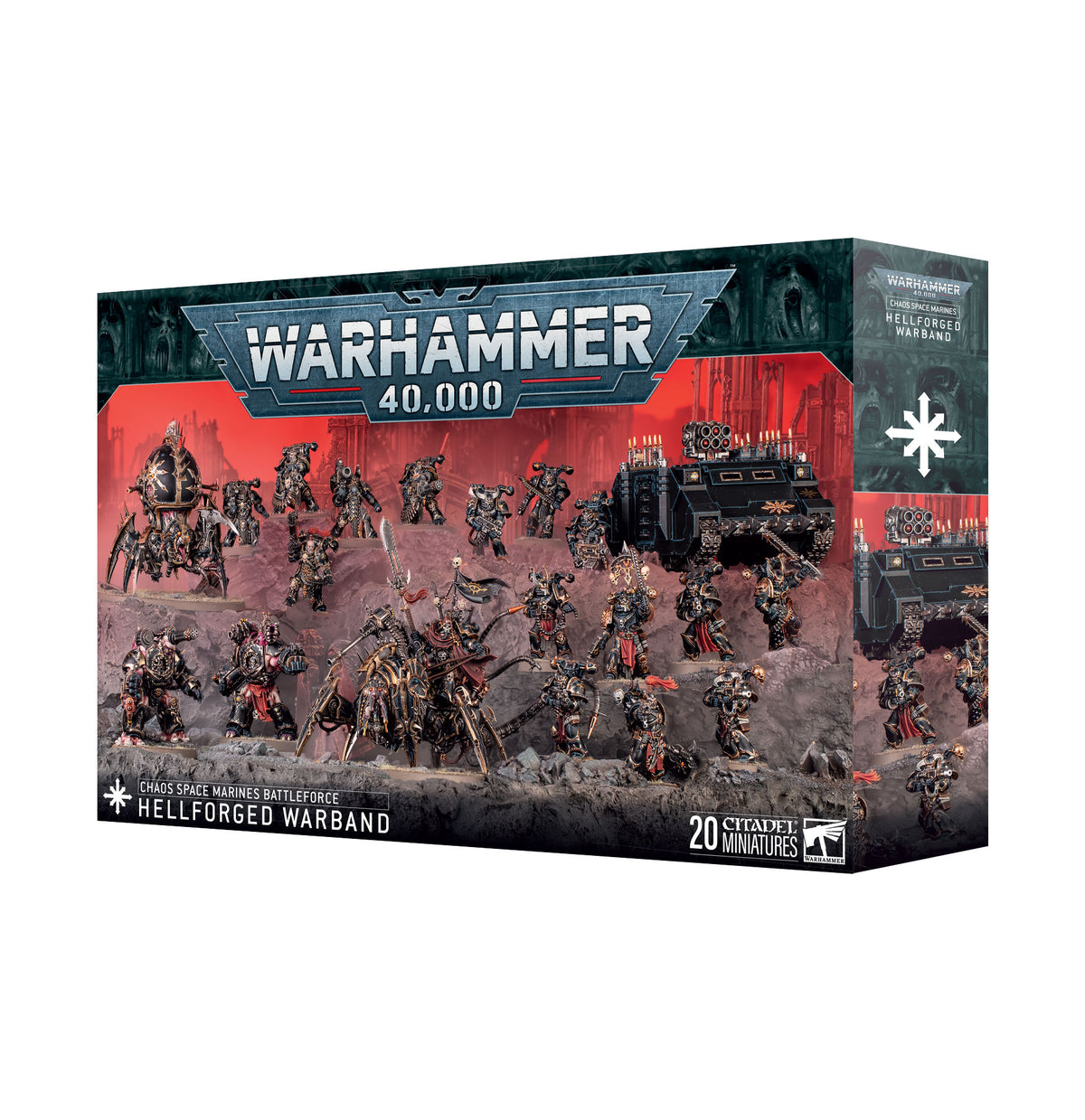 Chaos Space Marines: Battleforce Hellforged Warband