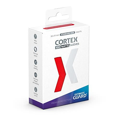 Ultimate Guard - Cortex Sleeves Standard Size - Red Matte (100 ct.)