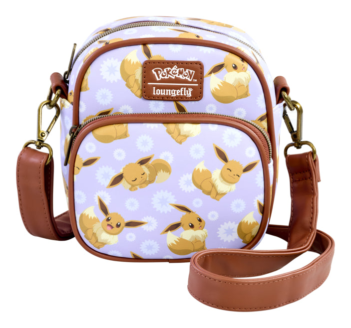 Loungefly - Pokemon Eevee AOP Passport Bag