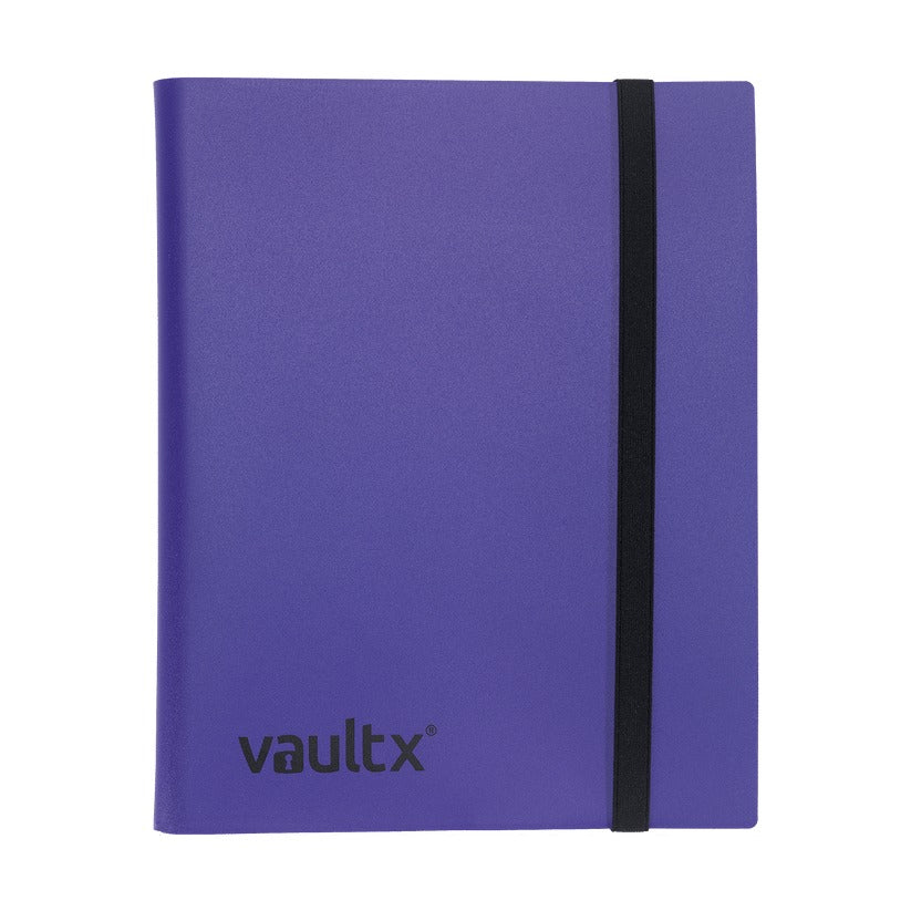 Vault X - 9-Pocket Strap Binder - Purple