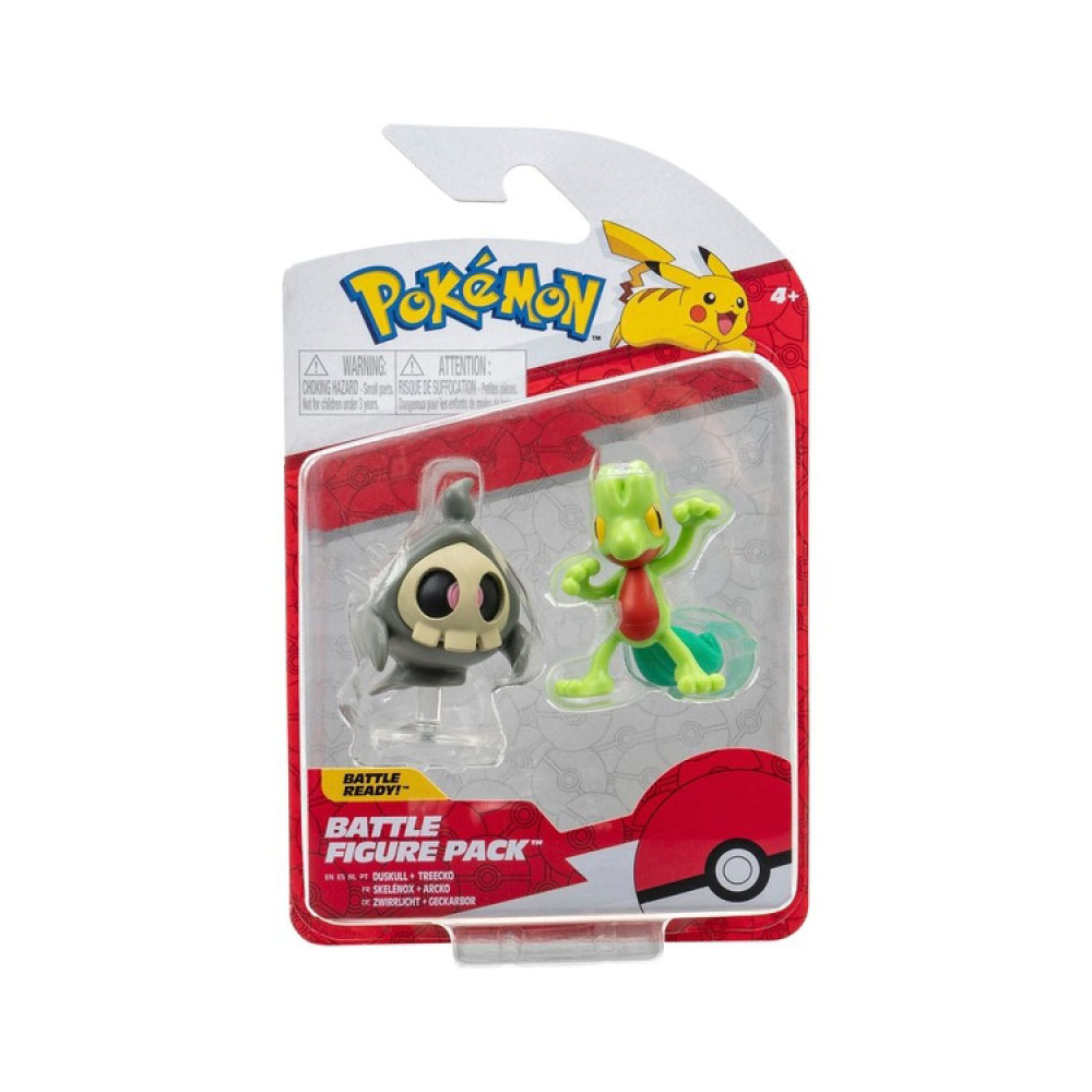 Pokemon - Battle Figure Pack - Duskull & Treecko