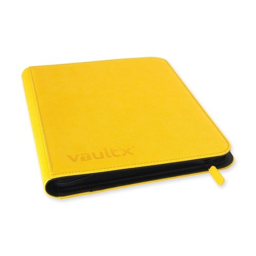 Vault X - 9-Pocket Exo-Tec Zip Binder - Yellow