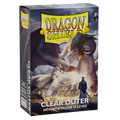 Dragon Shield - Standard Outer Sleeves 100pk – Matte Clear